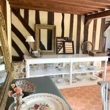 Chaumiere Normande Et Sa Dependance, Proche Deauville Et Honfleur 10-12 Pers Quetteville