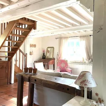 Chaumiere Normande Et Sa Dependance, Proche Deauville Et Honfleur 10-12 Pers Quetteville