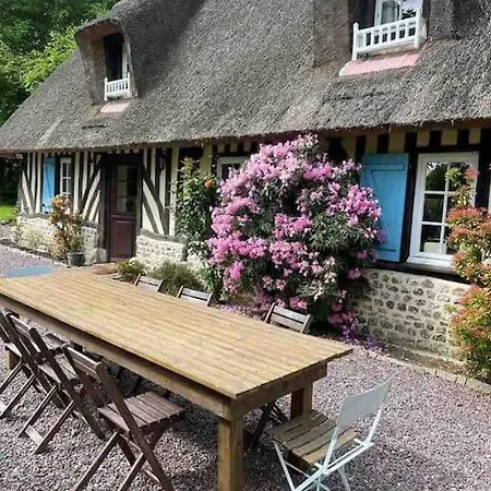 Chaumiere Normande Et Sa Dependance, Proche Deauville Et Honfleur 10-12 Pers