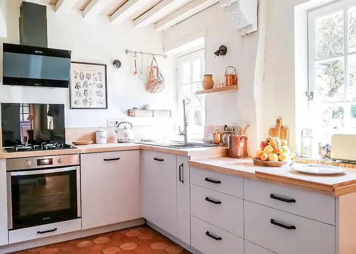 Tatil Evi Chaumiere Normande Et Sa Dependance, Proche Deauville Et Honfleur 10-12 Pers *