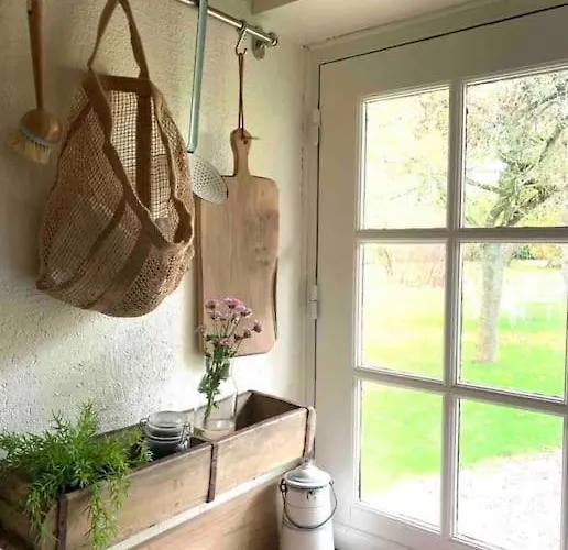 Tatil Evi Chaumiere Normande Et Sa Dependance, Proche Deauville Et Honfleur 10-12 Pers *